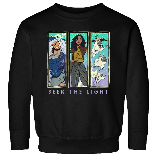 Disneyss Raya And The Last Dragon Seek The Light Panels Sweatshirts