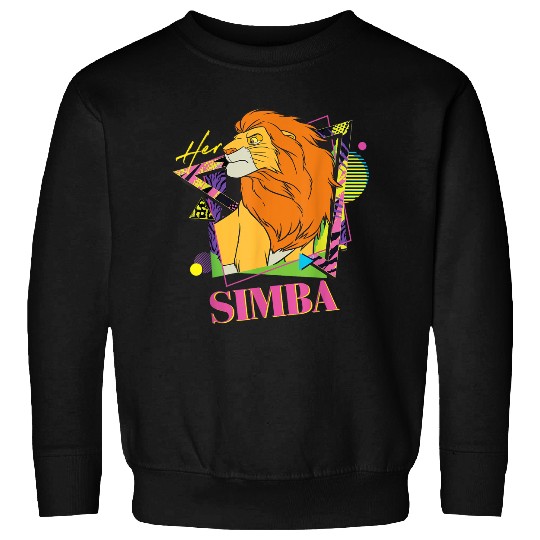 Discover Disney The Lion King 90s Couples Matching Her Simba Sweatshirts