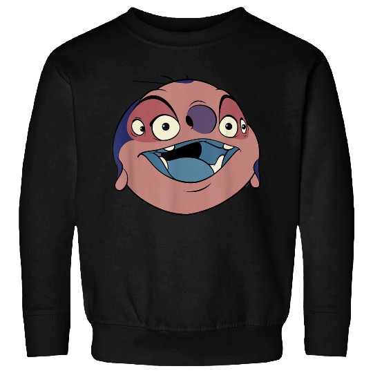 Discover Disney Lilo Stitch Jumba Jookiba Smiling Big Face Costume Sweatshirts