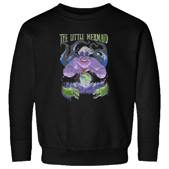 Disney The Little Mermaid Evil Ursula Crystal Ball Sweatshirts