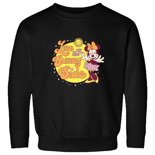 Discover Disney Minnie Mouse Live on the Sunny Side Retro Sweatshirts
