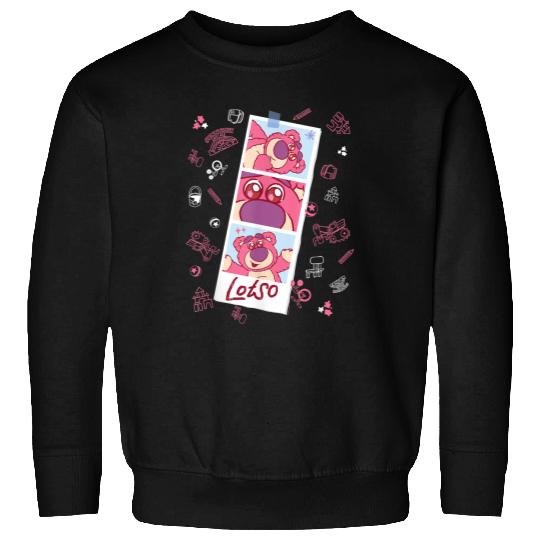 Disney And Pixars Toy Story Lotso Fluffy Cute Photo Strip Sweatshirts