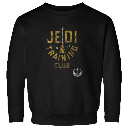 Star Warss Jedi Training Club Distressed Rebels Disney Sweatshirts
