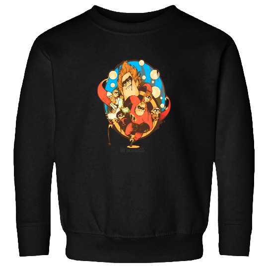 Discover Retro Incredibles Characters, Incredibles Family, Disney Birthday Gift Sweatshirts