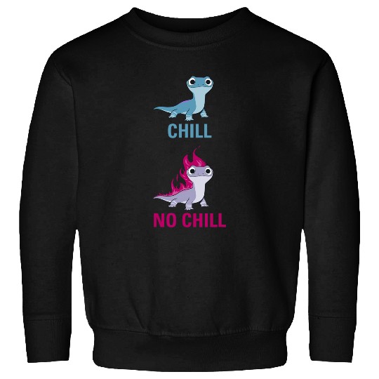 Discover Disney Frozen 2 Salamander Chill vs No Chill Sweatshirts