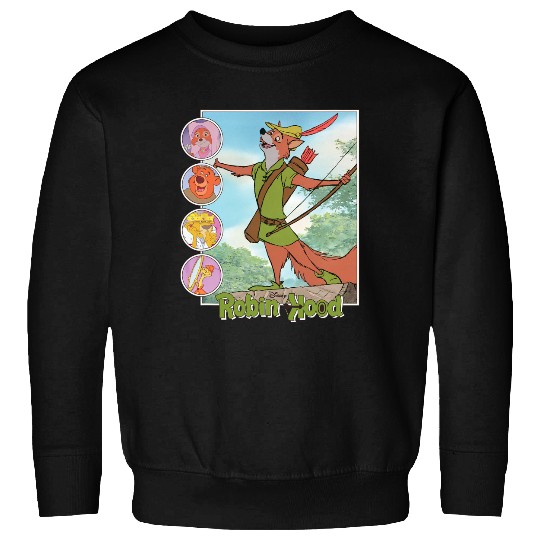 Discover Disney Robin Hood Classic Disney Film Retro Sweatshirts