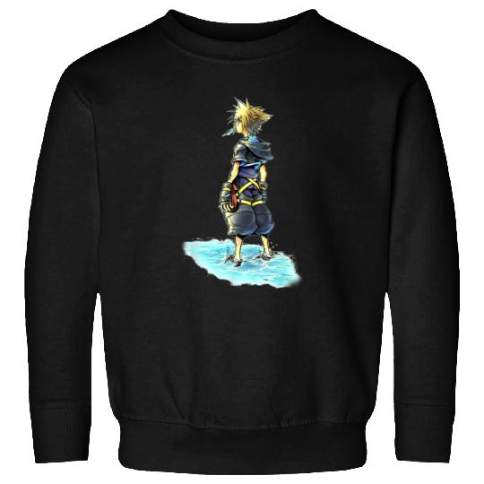 Disney Kingdom Hearts Sora Sea Salt Ice Cream Sketch Sweatshirts