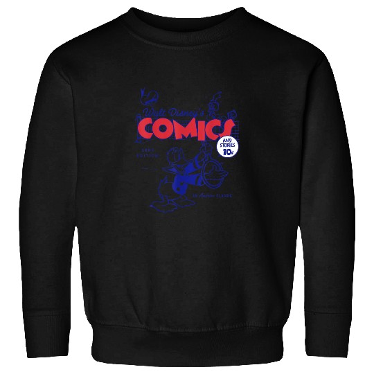Discover Disney Donald Duck Retro Comic Cover Hat Sweatshirts