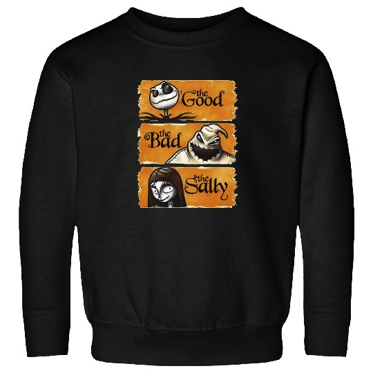 Discover The Good The Bad The Sally Shirt Nightmare Before Christmas Shirt Disney Halloween Shirt Jack Skellington Sally Oogie Boogie Fall Tee Sweatshirts