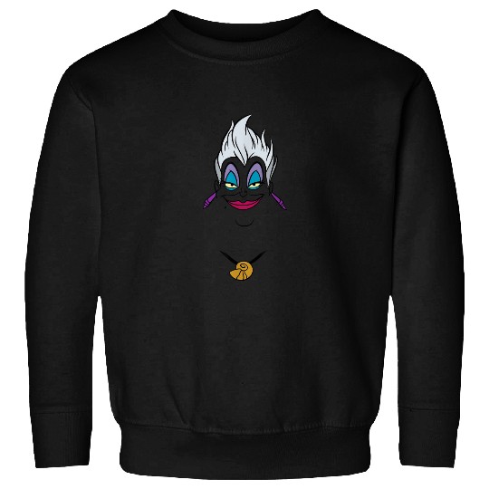 Disney Villains Ursula Big Face Sweatshirts
