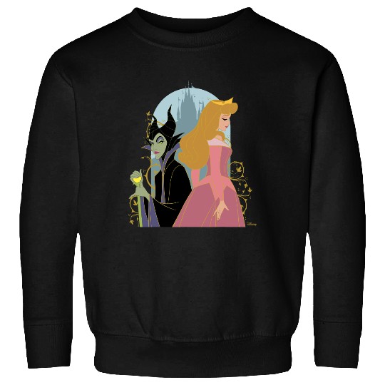 Disney Princess - Sleepy Beauty And Maleficent Sweatshirts