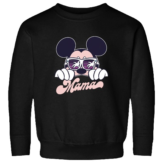 Discover Disney Mickey And Friends Cool Mickey Summer Vibes Mama Logo Sweatshirts