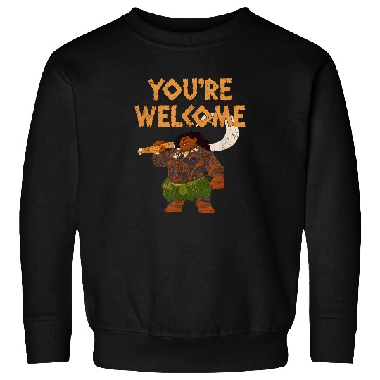 Moana Maui Confident Pose Shirt Youre Welcome Retro Shirt Magic Kingdom Holiday Tee Disneyland Tshirt Sweatshirts