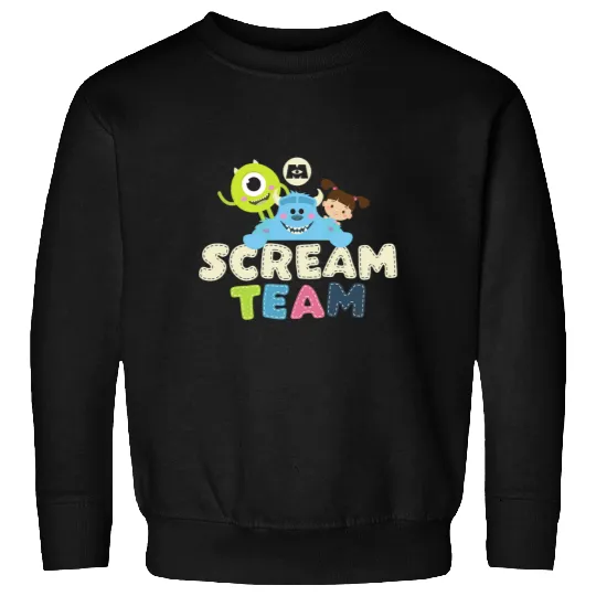 Disney Pixar Monsters Inc Scream Team Adorable Chibi Style Sweatshirts