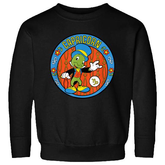Disneyss Pinocchio Jiminy Cricket Zodiac Capricorn Sweatshirts