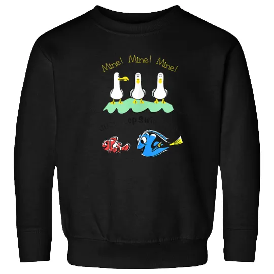 Disneyss Pixars Finding Nemo Dory Seagulls Just Keep Swimming Sweatshirts