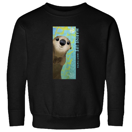 Disneyss Pixars Finding Dory Cute Otter Marine Life Institute Sweatshirts