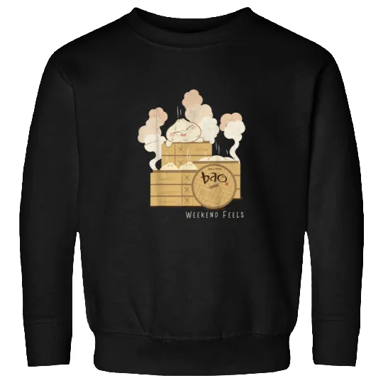 Disney Pixar Bao Weekend Feels  Dumpling Print Sweatshirts