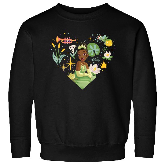 Disney Princess Tiana Nature Heart Sweatshirts