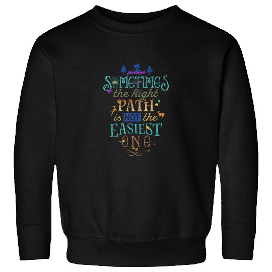 Disney Pocahontas Right Path Quote Graphic TShir Sweatshirts