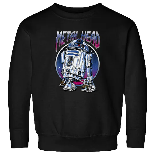 R2D2 Metal Head Disney+ T-Shirt Sweatshirts
