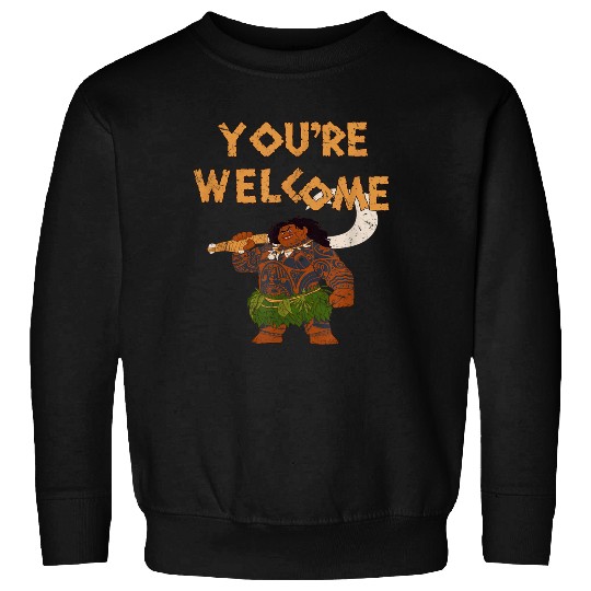 Moana Maui Confident Pose Shirt Youre Welcome Retro Shirt Magic Kingdom Holiday Tee Disneyla Sweatshirts
