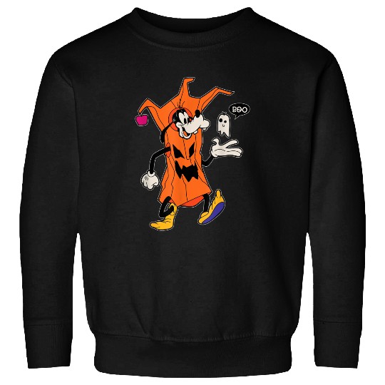 Disney Goofy In Tree Costume And Spooky Cute ghosts Halloween 2024 Sweatshirts