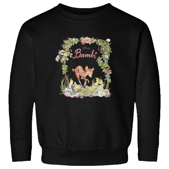 Disney Bambi Floral Portrait Sweatshirts