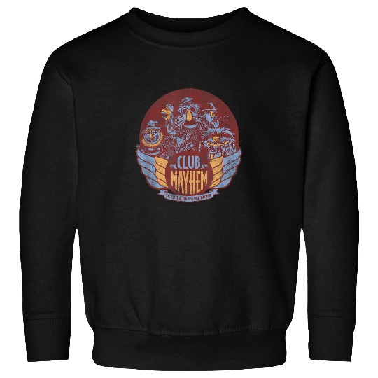 Disney The Muppets Club Mayhem  Retro Musician B Sweatshirts