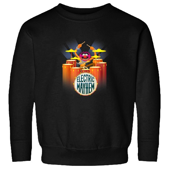Disney The Muppets Electric Mayhem Animal Rockin' Drummer Sweatshirts