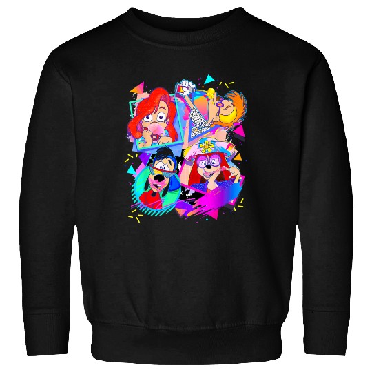 Disney A Goofy Movie Bubble Gum Retro Nineties Sweatshirts