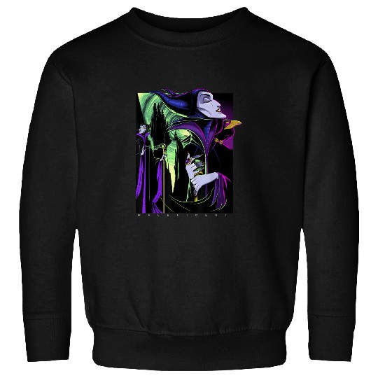 Disney Sleeping Beauty Maleficent Large Side Por Sweatshirts