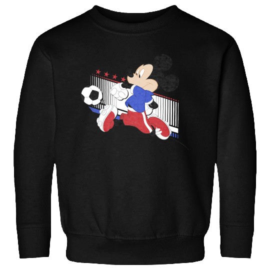 Disneyss Mickey And Friends Mickey Mouse France Soccer Sweatshirts