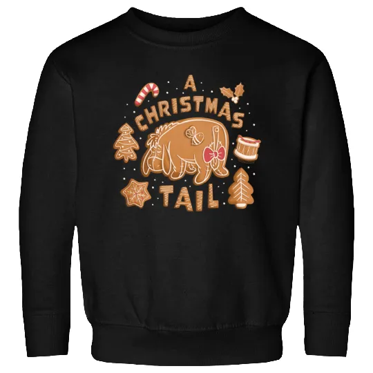 Disney Winnie The Pooh Eeyore Gingerbread A Christmas 2024 Tail Sweatshirts