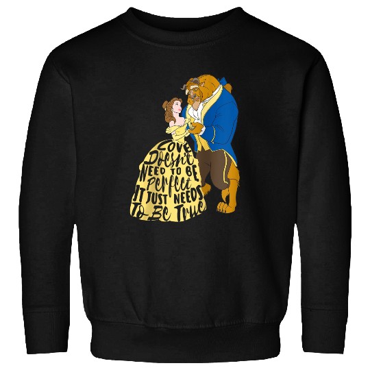 Disneyss Beauty And The Beast True Love Sweatshirts