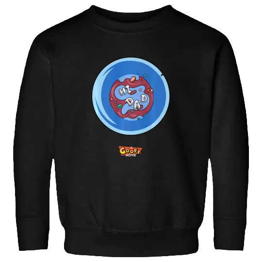 Disney A Goofy Movie Fathers Day Hi Dad Big Chest Premium Sweatshirts