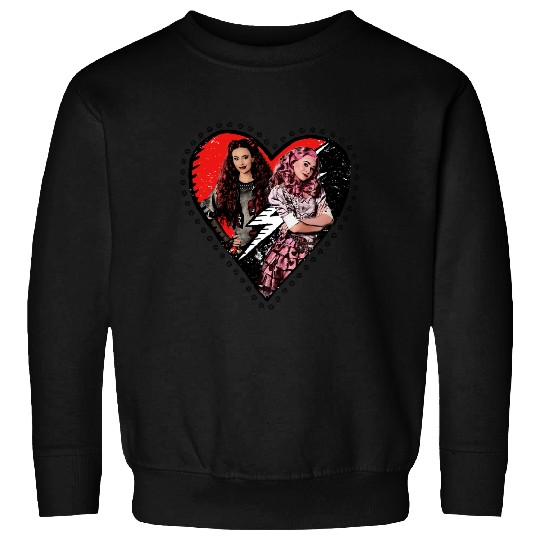 Disney Descendants The Rise Of Red Red & Bridget Heart Sweatshirts