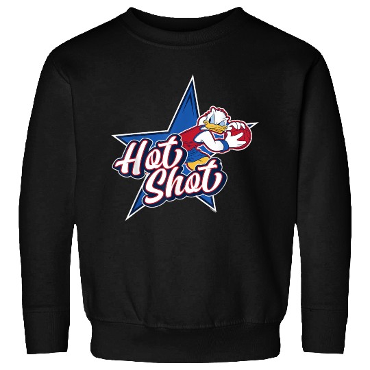 Disneyss Donald Duck Sports Basketball Star Hot shots Sweatshirts