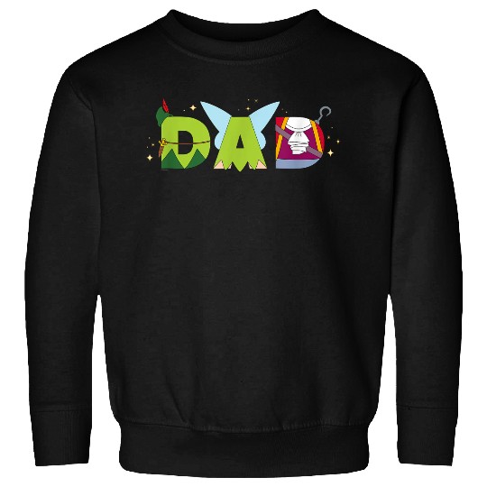 Disney Peter Pan Tinker Bell Fathers Day Birthday Best Dad Sweatshirts