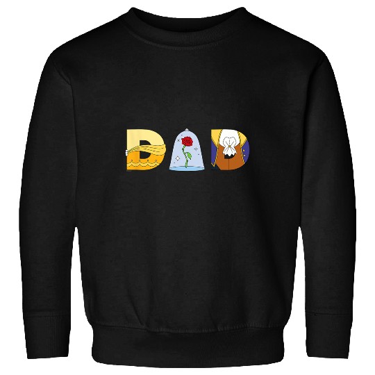 Disney Beauty and the Beast Belle Father’s Day Birthday Dad Sweatshirts