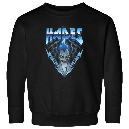 Disney Villains - Hades Blue Lightning Rock n Roll Sweatshirts