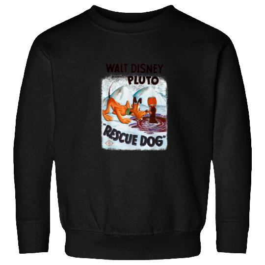 Disney Pluto Rescue Dog Salty the Seal Retro  Cl Sweatshirts