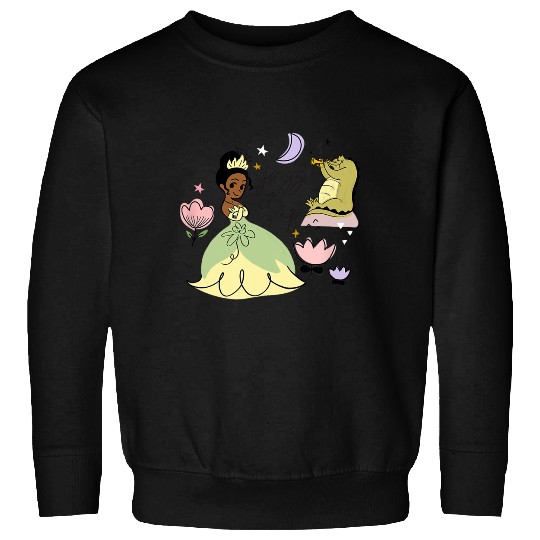 Disney The Princess And The Frog Tiana Jazz It Up Floral Sweatshirts