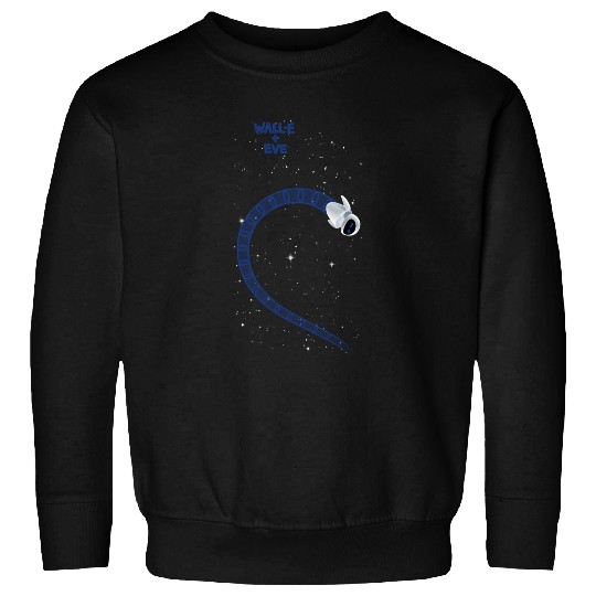 Disney Pixar WALL-E + EVE Right Half Heart Couples Pullover Hoodie Sweatshirts
