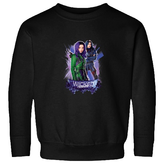 Disney Descendants 3 Mal and Evie Wicked Friends Sweatshirts