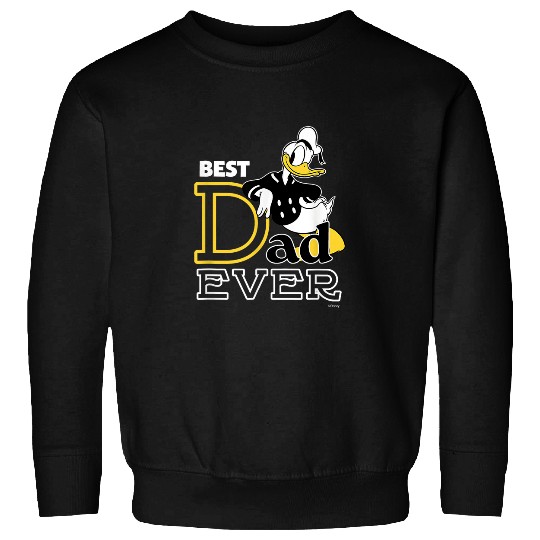 Disney Donald Duck Best Dad Ever Family Trip Fat Sweatshirts