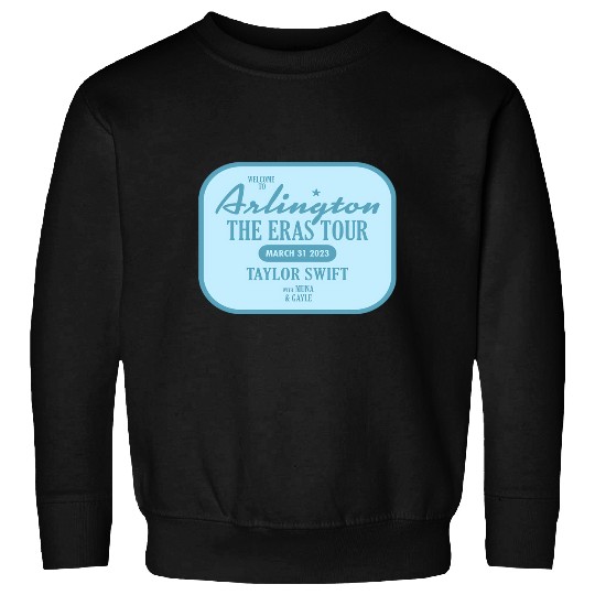 Discover Eras Tour Arlington Night 1 March 31 Sticker Sweatshirts