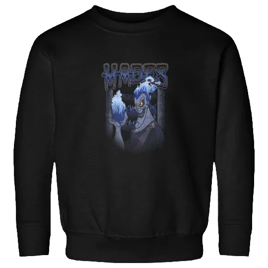 Disney Hercules Hades Flame Portrait Sweatshirts