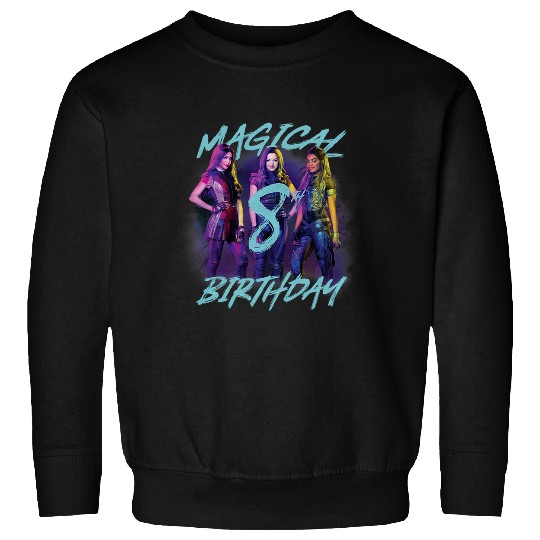 Disney Descendants 3 Magical 8th Birthday Group Poster Sweatshirts
