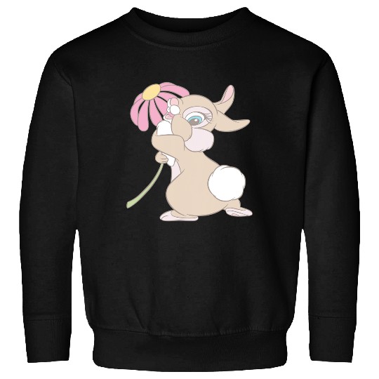 Disney Bambi Cute Flirty Thumper Rabbit Big Chest Portrait Sweatshirts